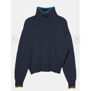 Demylee NY Designer 100% Cashmere Turtleneck Sweater